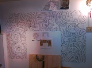 Brandi Fletcher mosaic design, mosaic template, mosaic pattern